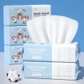 Facial tissue for cleaning